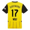 Maglia ufficiale Borussia Dortmund Wolf 17 Casa 2024-25 per Uomo